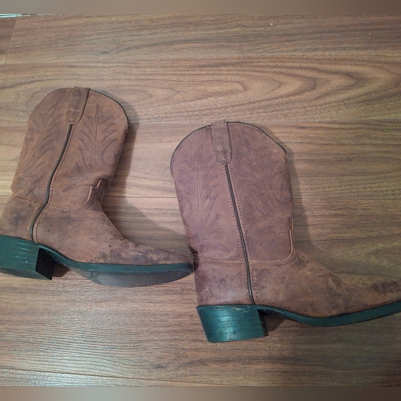 Youth Size 5 Pocono Western Boots - Picture 3 of 8